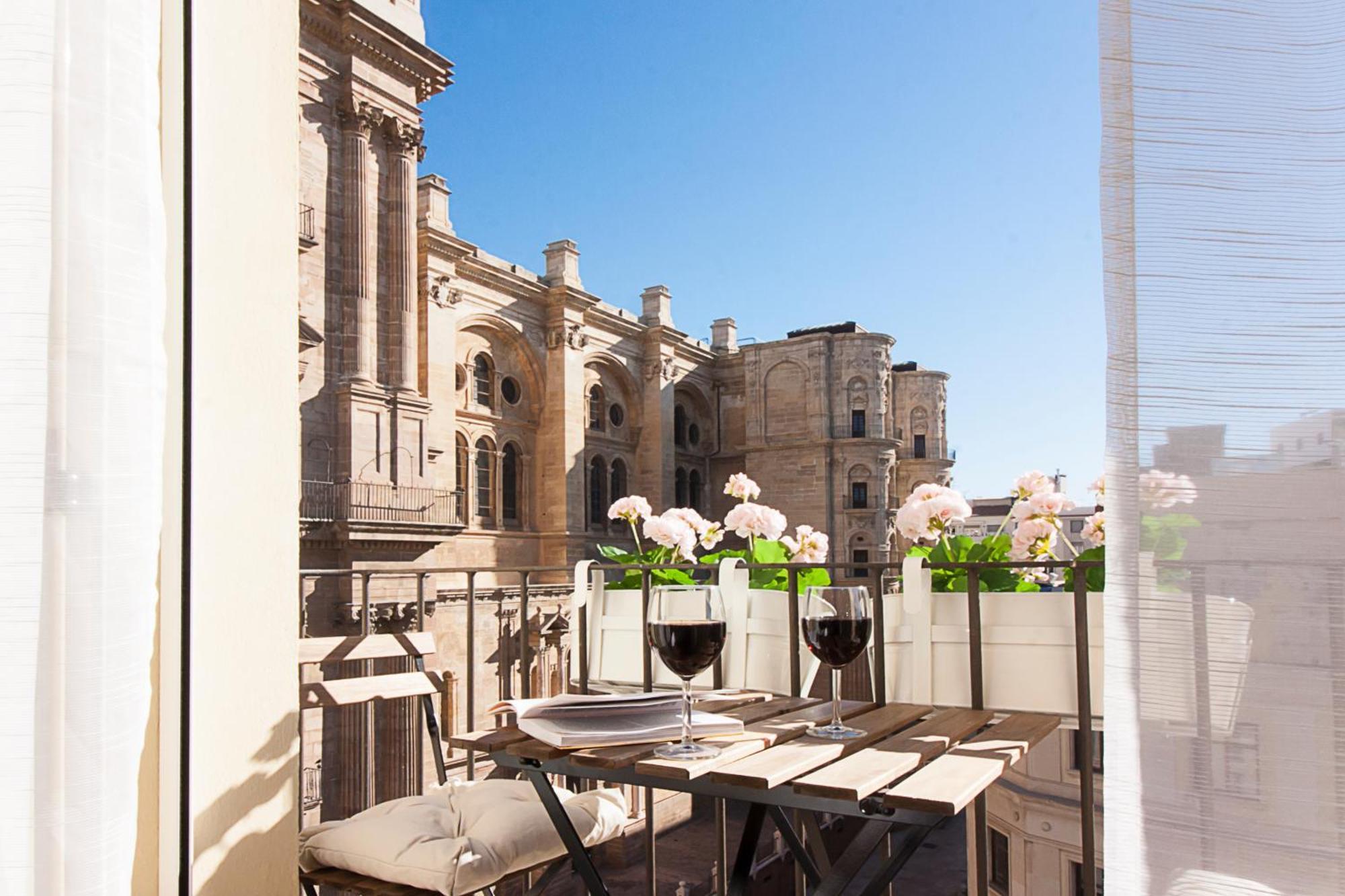 شقة Malaga Center Flat Cathedral المظهر الخارجي الصورة